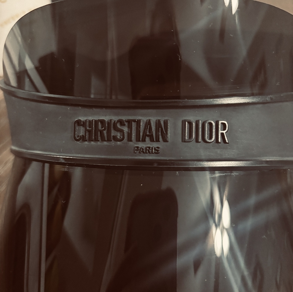 Christian Dior Black Sunglasses Visor - Picture 3 of 8